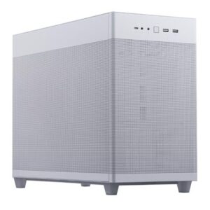 CABINET ATX SMALL TOWER ASUS AP201TG WHITE MICRO-MINIATX 1X2,5 + 3XCOMBO BAY 4XSLOT-ESP. VETRO 205X350X460MM 90DC00G3-B39010