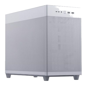 CABINET ATX SMALL TOWER ASUS AP201TG WHITE MICRO-MINIATX 1X2,5 + 3XCOMBO BAY 4XSLOT-ESP. VETRO 205X350X460MM 90DC00G3-B39010