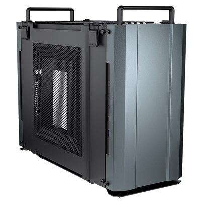 CABINET MINI TOWER COUGAR 385QM90G DUST IRON GRAY 175X299X403MM 2SLOT 1X3,5" 2X2,5"