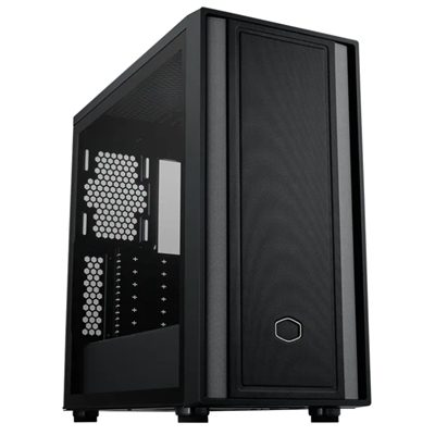 CABINET ATX MIDI TOWER COOLER MASTER MB600L-KGNN-S00 MASTERBOX 600 LITE BLACK ATX 2X3.5 2X2.5 2XUSB3.2 NOALIM VETRO LATER