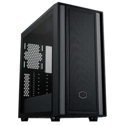 CABINET ATX MIDI TOWER COOLER MASTER MB600L-KGNN-S00 MASTERBOX 600 LITE BLACK ATX 2X3.5 2X2.5 2XUSB3.2 NOALIM VETRO LATER