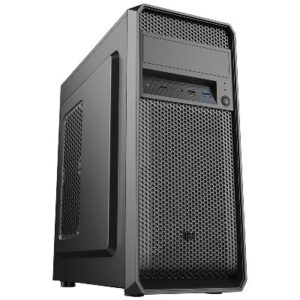 CABINET ITEK PRIME DARK - MIDDLE TOWER, ATX, 2X5.25, 2X3.5, 1XUSB3.0 2XUSB2.0, 1X12CM FAN, ALIM 500W (ITOCPR10D) FINO:31/03
