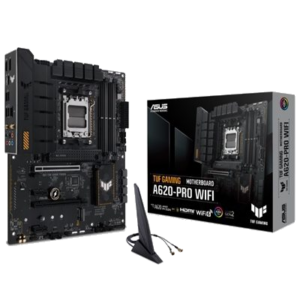MB ASUS TUF GAMING A620-PRO WIFI AM5 4XDDR5DC-6400O.C. DP HDMI 1XPCIE3.0X16 4XSATA3R M.2 WI-FI6 BT USB3.2 ATX 90MB1FR0-M0EAY0