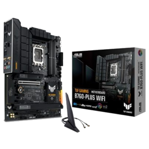 MB ASUS TUF GAMING B760-PLUS WIFI B760 LGA1700 4XDDR5DC-7200OC 1XPCIE5.0X16 DP HDMI 4XSATA3R M.2 USB3.2 WIFI ATX 90MB FINO:31/03