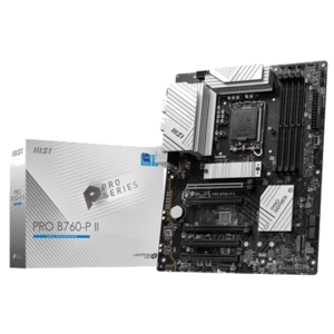MB MSI PRO B760-P II DDR5 LGA1700 4XDDR5-5333O.C. 1XHDMI 1XDP 2XPCIE4.0 X16 2XM.2 4XSATA3R GBLAN USB3.2 ATX