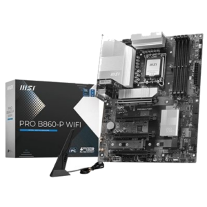 MB MSI PRO B860-P WIFI LGA1851 4XDDR5DC-8600O.C. 1XHDMI 1XDP THUNDERBOLT 1XPCIE5.0X16 3XM.2 4XSATA3R USB3.2 GBLAN WIFI-7 BT ATX