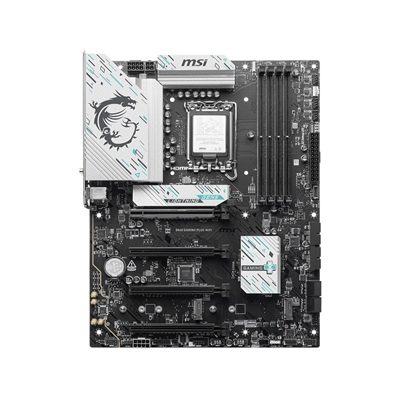 MB MSI B860 GAMING PLUS WIFI LGA1851 4XDDR5-8600O.C. 1XHDMI 1XDP THUNDERBOLT 1XPCIE5.0X16 3XM.2 4XSATA WIFI BT USB3.2 LAN ATX