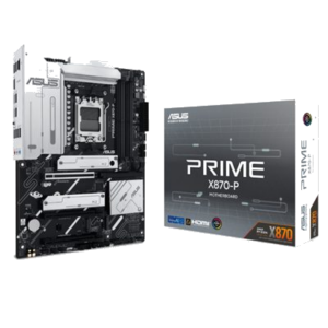 MB ASUS PRIME X870-P X870 AM5 4XDDR5DC-8000(OC) HDMI 1XPCIE5.0X16 2XSATA3 4XM.2 USB4 GBLAN ATX 90MB1IT0-M0EAY0 FINO:31/03