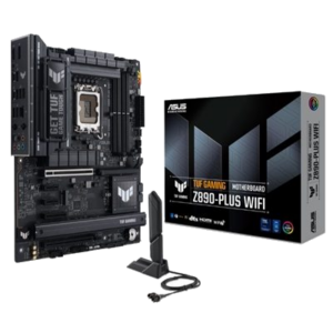 MB ASUS TUF GAMING Z890-PLUS WIFI Z890 LGA1851 4XDDR5DC-8600O.C 1XPCIE5.0X16 DP HDMI 4XSATA3R 4XM.2 WI-FI BT ATX 90MB FINO:31/03