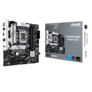 MB ASUS PRIME B760M-PLUS B760 LGA1700 4XDDR5DC-7200O.C. 1XPCIE4.0X16 DP HDMI 4XSATA3R 2XM.2 GBLAN MATX 90MB1GY0-M0EAY FINO:31/03