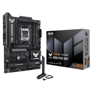MB ASUS TUF GAMING B850-PLUS WIFI B850 AM5 4XDDR5DC-8000(OC) HDMI 1XPCIE5.0X16 4XSATA3 3XM.2 WIFI BT USB ATX 90MB1J30 FINO:31/03