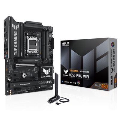 MB ASUS TUF GAMING B850-PLUS WIFI B850 AM5 4XDDR5DC-8000(OC) HDMI 1XPCIE5.0X16 4XSATA3 3XM.2 WIFI BT USB ATX 90MB1J30 FINO:31/03