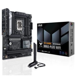 MB ASUS TUF GAMING B860-PLUS WIFI B860 LGA1851 4XDDR5DC-8666(OC) HDMI 1XPCIE5.0X16 4XSATA3 3XM.2 WIFI BT USB ATX 90MB FINO:31/03