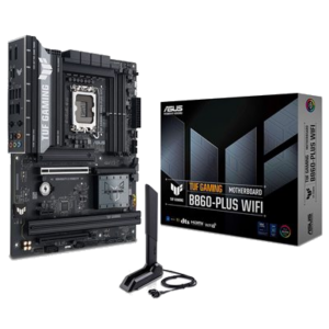 MB ASUS TUF GAMING B860-PLUS WIFI B860 LGA1851 4XDDR5DC-8666(OC) HDMI 1XPCIE5.0X16 4XSATA3 3XM.2 WIFI BT USB ATX 90MB FINO:31/03