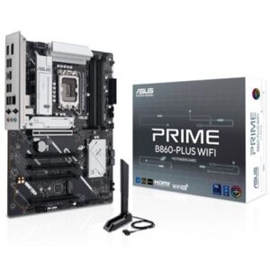 MB ASUS PRIME B860-PLUS WIFI B860 LGA1851 4XDDR5DC-8200(OC) HDMI DP 1XPCIE5.0X16 4XSATA3 2XM.2 WIFI BT USB ATX 90MB1K FINO:31/03