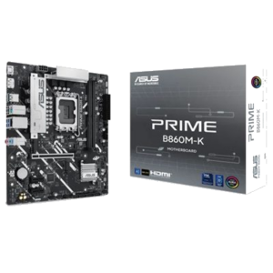 MB ASUS PRIME B860M-K B860 LGA1851 2XDDR5DC-8800(OC) HDMI DP 1XPCIE4.0X16 4XSATA3 2XM.2 USB MATX 90MB1JT0-M0EAY0 FINO:31/03