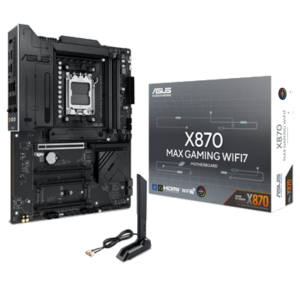 MB ASUS X870 MAX GAMING WIFI7 X870 AM5 4XDDR5DC-8000(OC) HDMI 1XPCIE5.0X16 4XSATA3 3XM.2 WIFI7 BT ATX 90MB1LY0-M0EAY0