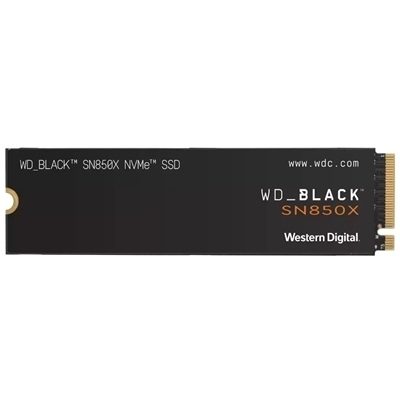 SSD-SOLID STATE DISK M.2(2280) NVME 4000GB(4TB) PCIE4.0X4 WD BLACK SN850X WDS400T2X0E READ:7300MB/S-WRITE:6600MB/S