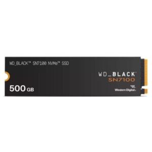 SSD-SOLID STATE DISK M.2(2280) NVME500GB PCIE4.0X4 WD BLACK SN7100 WDS500G4X0E-00CJA0 READ:6800MB/S-WRITE:5800MB/S