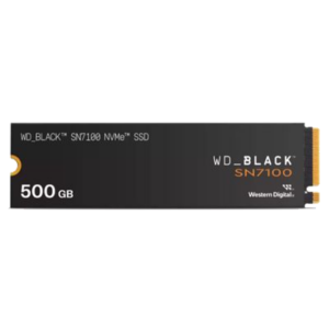 SSD-SOLID STATE DISK M.2(2280) NVME500GB PCIE4.0X4 WD BLACK SN7100 WDS500G4X0E-00CJA0 READ:6800MB/S-WRITE:5800MB/S