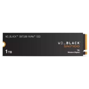 SSD-SOLID STATE DISK M.2(2280) NVME 1000GB(1TB) PCIE4.0X4 WD BLACK SN7100 WDS100T4X0E-00CJA0 READ:7250MB/S-WRITE:6900MB/S