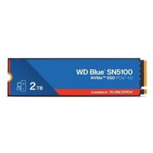 SSD-SOLID STATE DISK M.2(2280) NVME 2000GB(2TB) PCIE4.0X4 WD BLUE SN5100 WDS200T5B0E READ:7100MB/S WRITE:6700MB/S