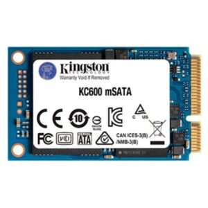 SSD-SOLID STATE DISK MSATA 1024GB SATA3 KINGSTON SKC600MS/1024G READ:550MB/S-WRITE:520MB/S