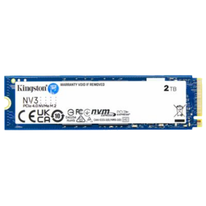 SSD-SOLID STATE DISK M.2(2280) NVME 2000GB (2TB) PCIE4.0X4 KINGSTON SNV3S/2000G READ:6000MB/S-WRITE:5000MB/S