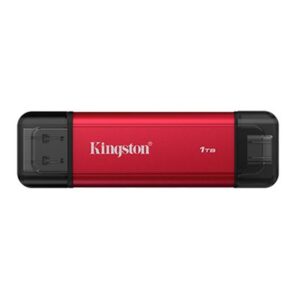 SSD ESTERNO 1000GB(1TB) PORTABLE USB+USB-C SPSD/1TB KINGSTON READ:1050MB/S - WRITE:950MB/S