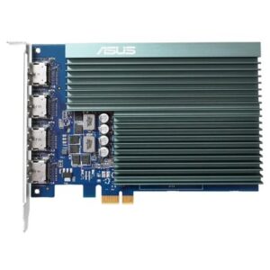 SVGA ASUS GT730-4H-SL-2GD5 GT730 NVIDIA 2GDDR5 64BIT PCIE2.0 927MHZ(O.C.) 4XHDMI HDCP 3840X2160 1SLOT 90YV0H20-M0NA00 FINO:31/03