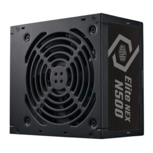 ALIMENTATORE ATX 500W COOLER MASTER ELITE NEX MPW-5001-ACBN-BEU PFC ATTIVO EFFICIENZA +75% 240VAC FAN120MM 140X150X86 FINO:27/03
