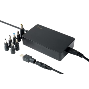 ALIMENTATORE UNIVERSALE ITEK ITNBSD90 PER NOTEBOOK 90W CON 8 CONNETTORI, SLIM DESIGN FINO:31/03