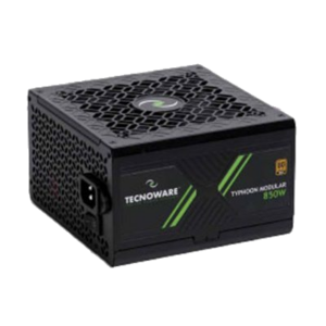 ALIMENTATORE ATX 850 W TECNOWARE TYPHOON 80+GOLD MODULARE FAL851TPM FAN12CM SUPER SILENT PFC ATTIVO