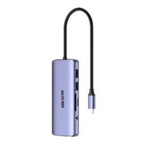 HUB DOCKING STATION USB TYPE-C HIKSEMI HS-HUB-DS11 RICARICA RAPIDA 1X HDMI + 1X VGA + 2X USB3.0 + 2X USB2.0 + 1X RJ45 + 1XAUDIO