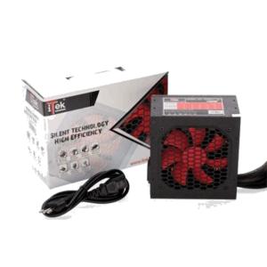 ALIMENTATORE ITEK ATX 650W - DESERT 650 - V2.31, 12CM, 20+4P, 2IDE, FDD, PCIE, P8, 4SATA, ACTIVE PFC(GAR. 24M) - IT FINO:31/12