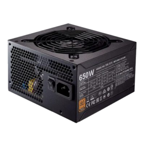 ALIMENTATORE ATX 650W COOLER MASTER MWE650 V3 BRONZE MPE-6501-ACABW-3BEU 650WATT FAN120MM NON MODULARE FINO:27/03