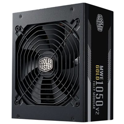 ALIMENTATORE ATX 1050W COOLER MASTER MWE GOLD MPE-A501-AFCAG-3EEU 1050WATT 80+ FAN120MM MODULARE FINO:27/03