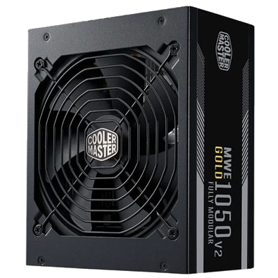 ALIMENTATORE ATX 1050W COOLER MASTER MWE GOLD MPE-A501-AFCAG-3EEU 1050WATT 80+ FAN120MM MODULARE FINO:27/03