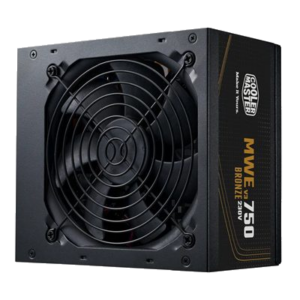 ALIMENTATORE ATX 750W COOLER MASTER MWE750 V3 BRONZE MPE-7501-ACABW-3BEU 750WATT FAN120MM NON MODULARE FINO:27/03