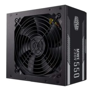 ALIMENTATORE ATX 550W COOLER MASTER MWE550 V3 BRONZE MPE-5501-ACABW-3BEU 550WATT FAN120MM NON MODULARE FINO:27/03