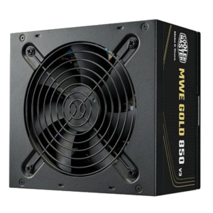 ALIMENTATORE ATX 850W COOLER MASTER MWE GOLD V3 MPE-8506-ACAG-BEU PFC-ATTIVO 80+ 240VAC NON MODULARE FAN120MM 140X150 FINO:27/03