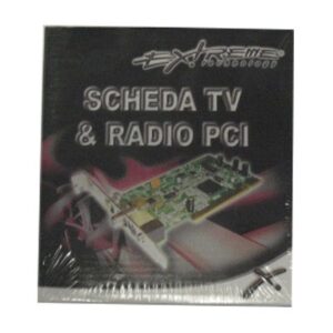 SCHEDA TV TUNER PCI EXTREME TELECOMANDO RADIO