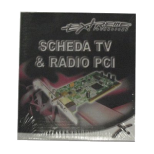 SCHEDA TV TUNER PCI EXTREME TELECOMANDO RADIO