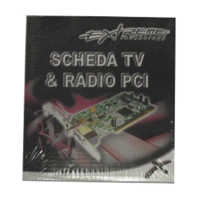 SCHEDA TV TUNER PCI EXTREME TELECOMANDO RADIO