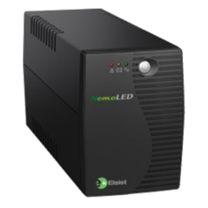 UPS ELSISTNEMOLED65 -650VA/240W LED 2SCHUKO - NO USB FINO:31/03