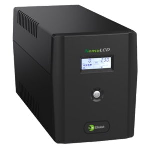 UPS ELSISTNEMOLCD65 -650VA/240W LCD 2SCHUKO USB+SW FINO:31/03