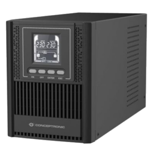 UPS CONCEPTRONIC ZEUS52ES1K 1000VA/900W TOWER -HID USB COMMUNICATION-EPO- CAPACITÀ DELLA BATTERIA 48V - 12V/9AH 6P IEC