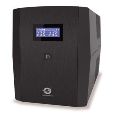 UPS CONCEPTRONIC ZEUS08E 1500VA/900W AVR INTEGRATO - 1P USB -6 PRESE IEC UE FINO:31/03