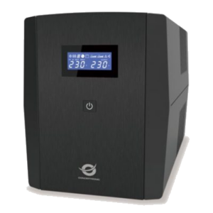UPS CONCEPTRONIC ZEUS08EM 1500VA/900W AVR INTEGRATO -SCHUKO - 1P USB 3 PRESE IEC EU + 2 PRESE SCHUKO FINO:31/03