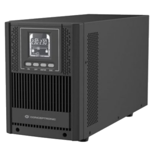 UPS CONCEPTRONIC ZEUS52E2K 2000VA/1800W TOWER -HID USB COMMUNICATION-EPO- CAPACITÀ DELLA BATTERIA 48V - 12V/9AH 6P IEC